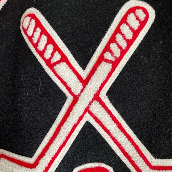 Bandits Ice hockey leather bomber jacket - Picture 9 of 14